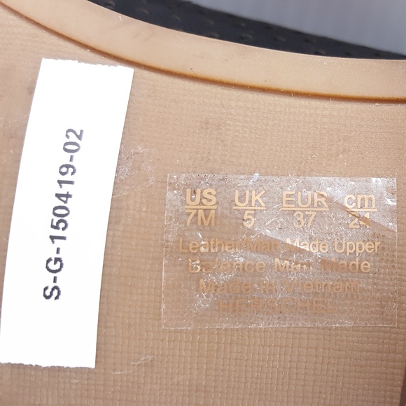 Franco Sarto Hudley Black Perforated Loafers 7M - Picture 5 of 5